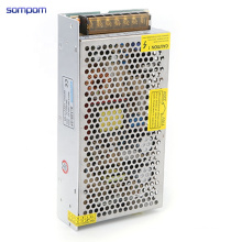 Sompom power supply single output smps 110v 220v ac 24v 5a 120w dc regulated led switching power supply